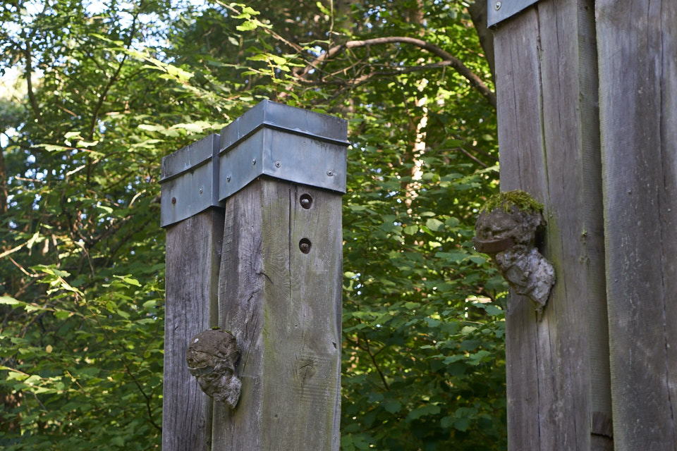 Künstler-Nekropole-Wald-Oskar-Blase-Udo-Dossi-Ruhnau-Kassel-Lena-Gehrmann-Sebastian-Tam-Sommer-Warm-Sonne 4